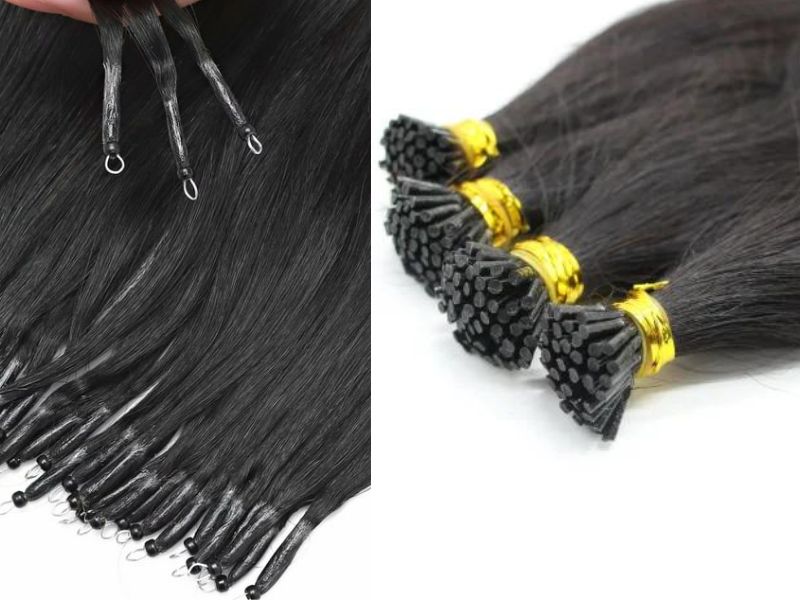 Depending on your desire and budget, you could choose between i-tip hair extensions vs microlink