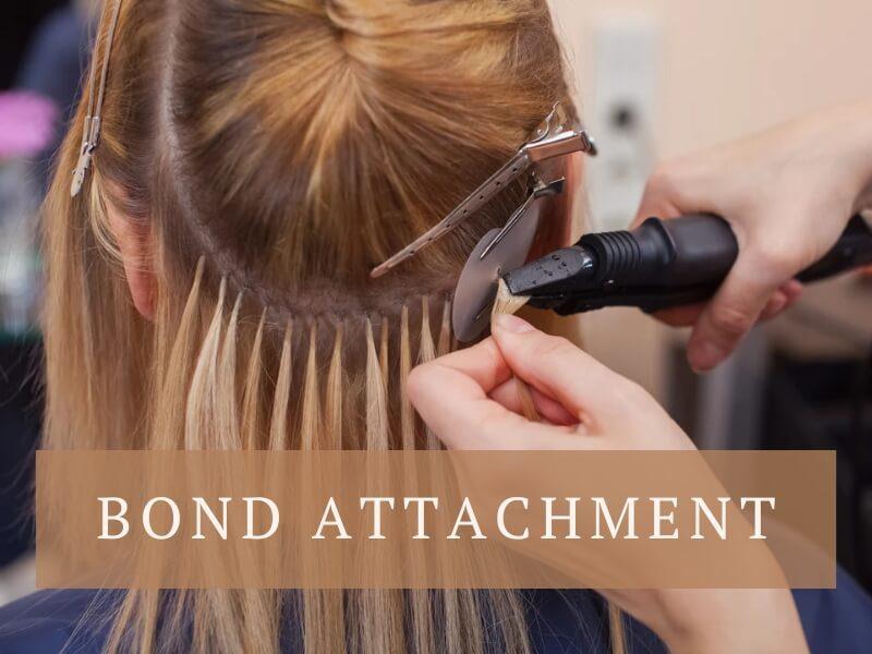 K Tip Extensions On Short Hair 27 01 2026 2 - Luxshine Hair Step 3: Bond Attachment