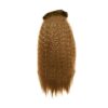 Kinky Straight Double Layer Silky Flat Weft Hair Extensions