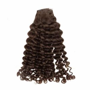 Loose Curly Single Layer Silky Flat Weft Hair Extensions