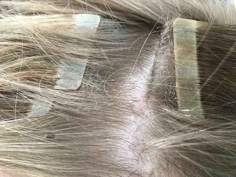 Tape in has a risk of damaging your natural hair