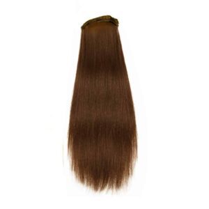 Yaki Straight Double Layer Silky Flat Weft Hair Extensions