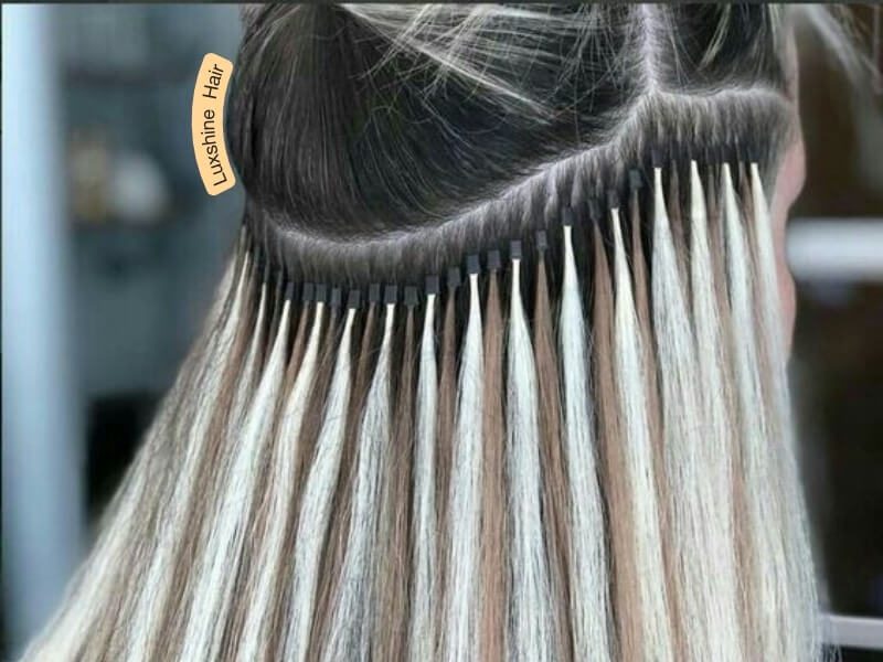 Luxshine Hair I-tip extensions