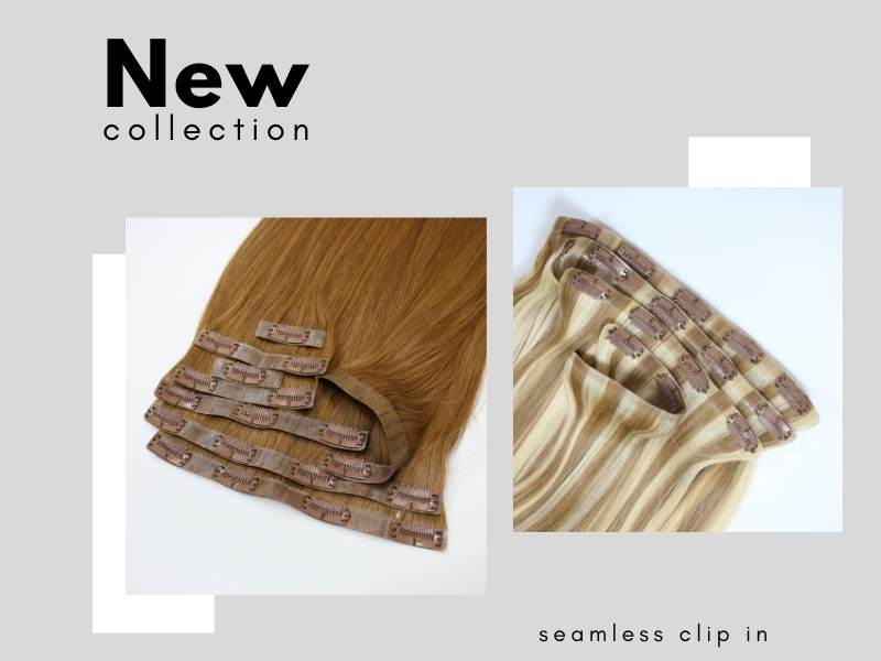 Wearing seamless clip in extensions is comfortable and convenient