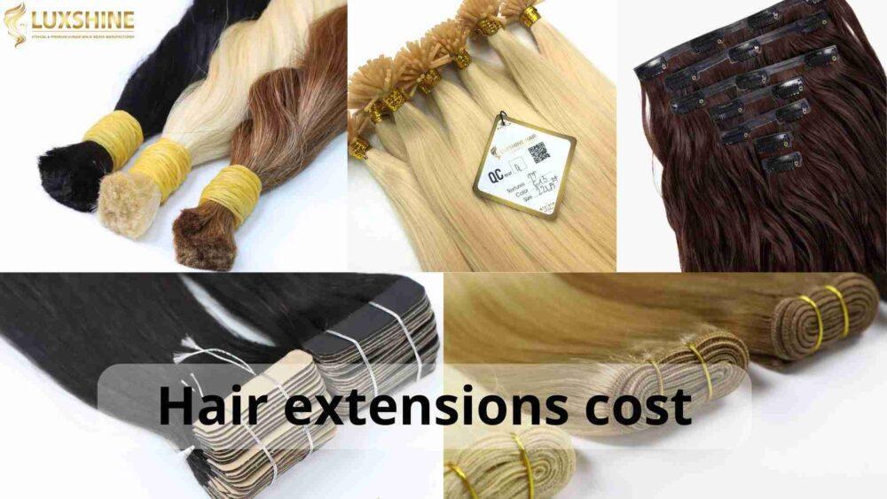 How Much Human Hair Extensions Cost?