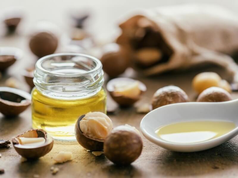 Macadamia oil is rich in many key nutrients