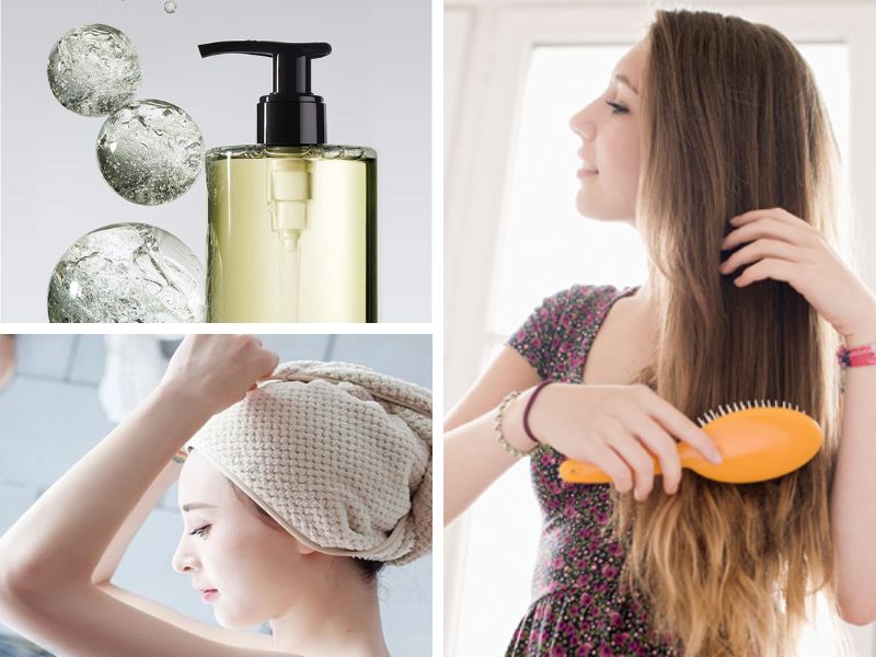 After-swim care is vitally important to revive your hair extensions