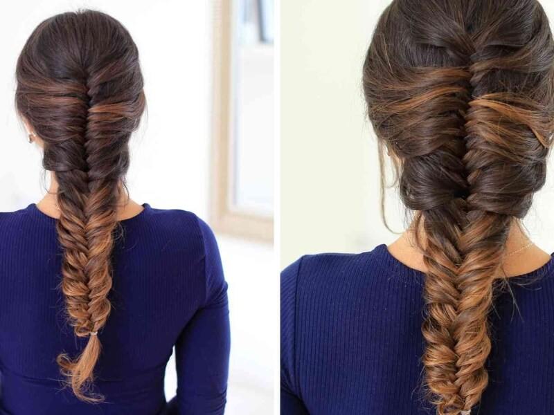 Fishtail Braid seems to be intricate but easy to create