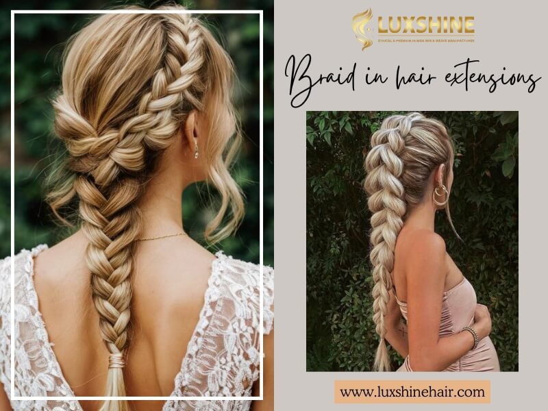 How to Braid in Hair Extensions