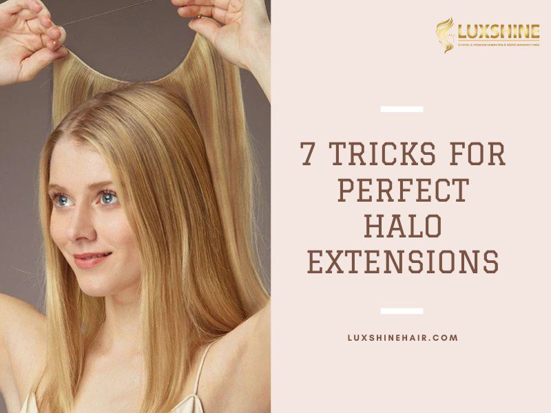 Tricks You Need To Know For Perfect Halo Hair Extensions