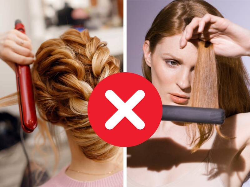 Avoid stressful styling, heat, and tight hairstyles