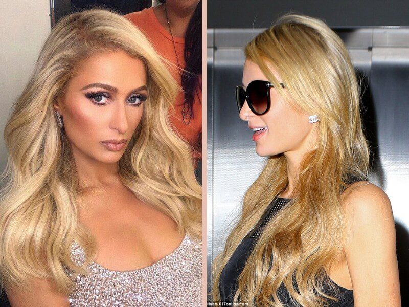 Celebrities With Hair Extensions - Paris Hilton