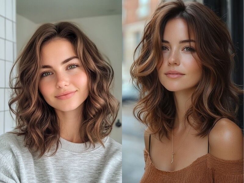 How to Style Hair Extensions 10 06 2025 5 - Luxshine Hair Wavy lob is ideal for chic, modern-day looks