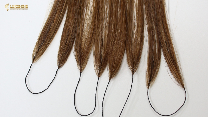 Feather wefts are lighter, less noticeable and more comfortable than traditional wefts