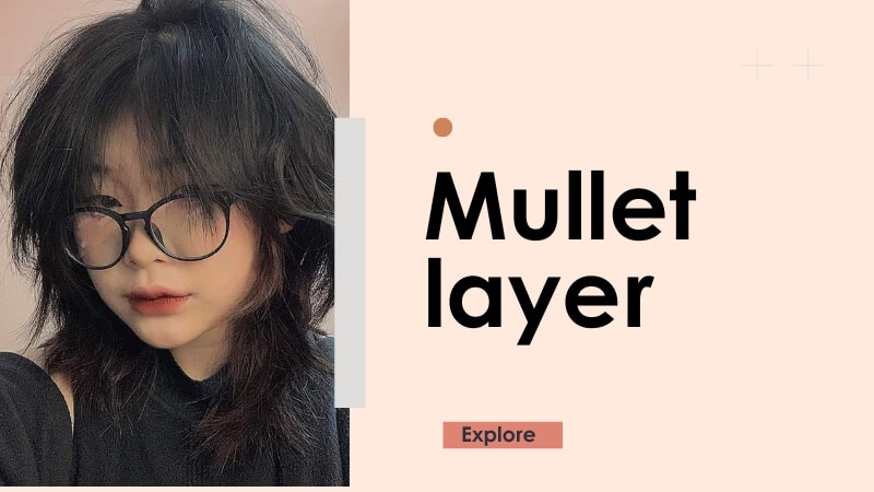 Mullet layer is a cool, bold style loved by edgy Vietnamese girls.