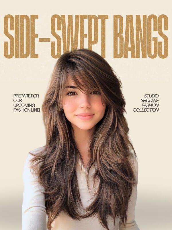Side-Swept Bangs