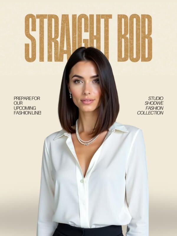Natural Straight Bob
