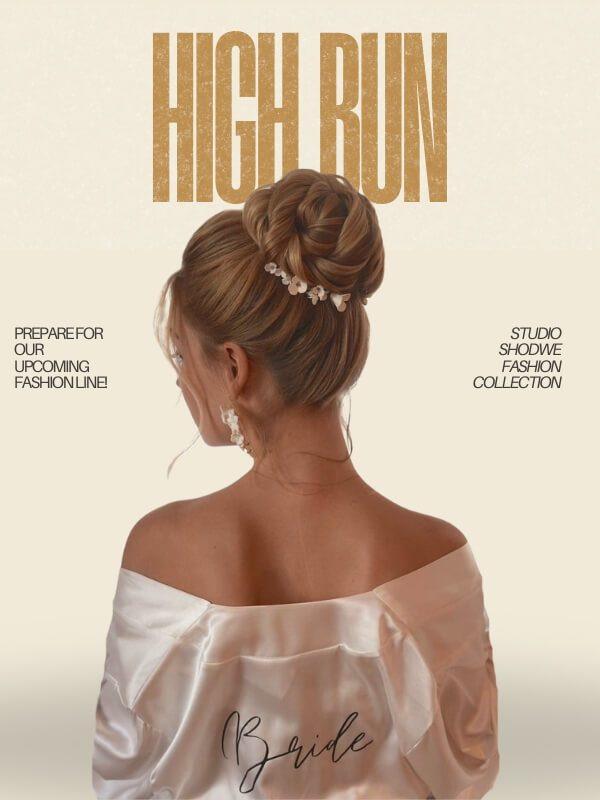 High Bun with Hair Accessories