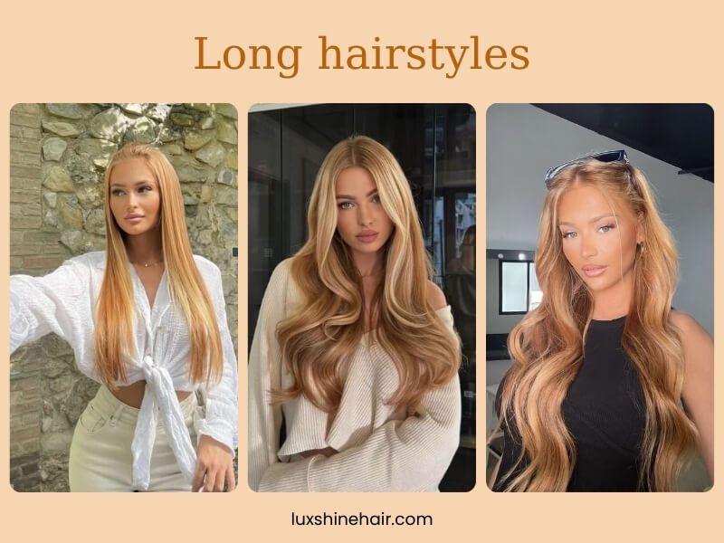 Long hairstyles are perfect for creating dramatic and glamorous looks