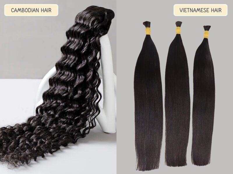 Cambodian hair vs Vietnamese hair Which is better for you