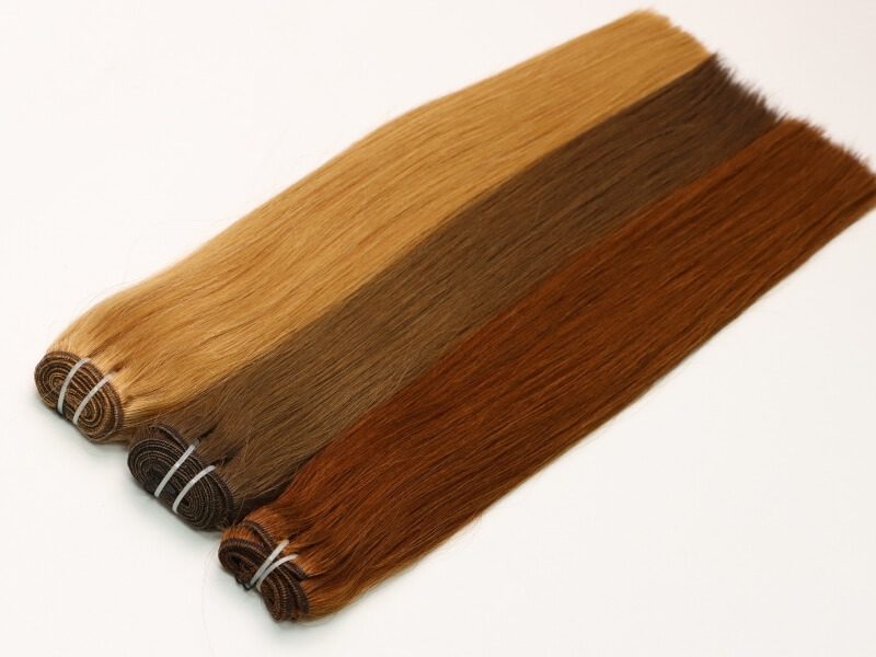 Light colors - Luxshine machine weft hair