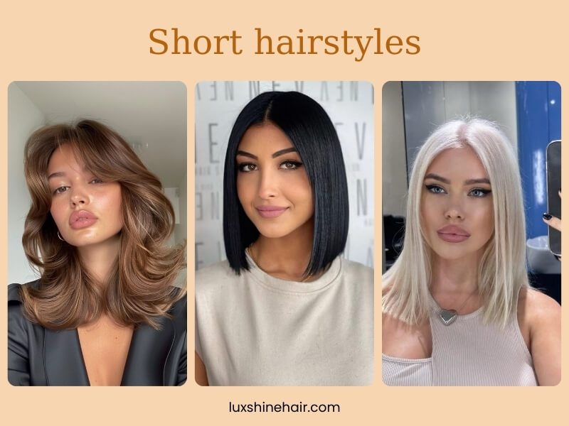 Short  hairstyles are great for those who want a chic, low-maintenance style