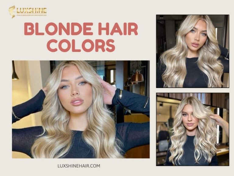 Blonde hair colors