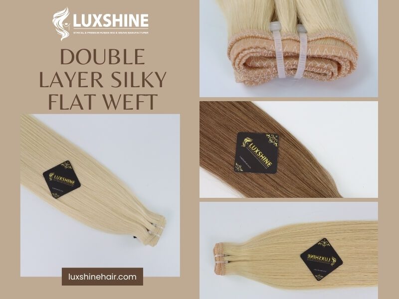 Double Layer Silky Flat Weft