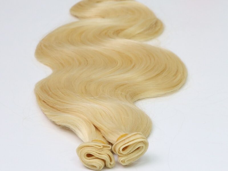 What are flat weft hair extensions?