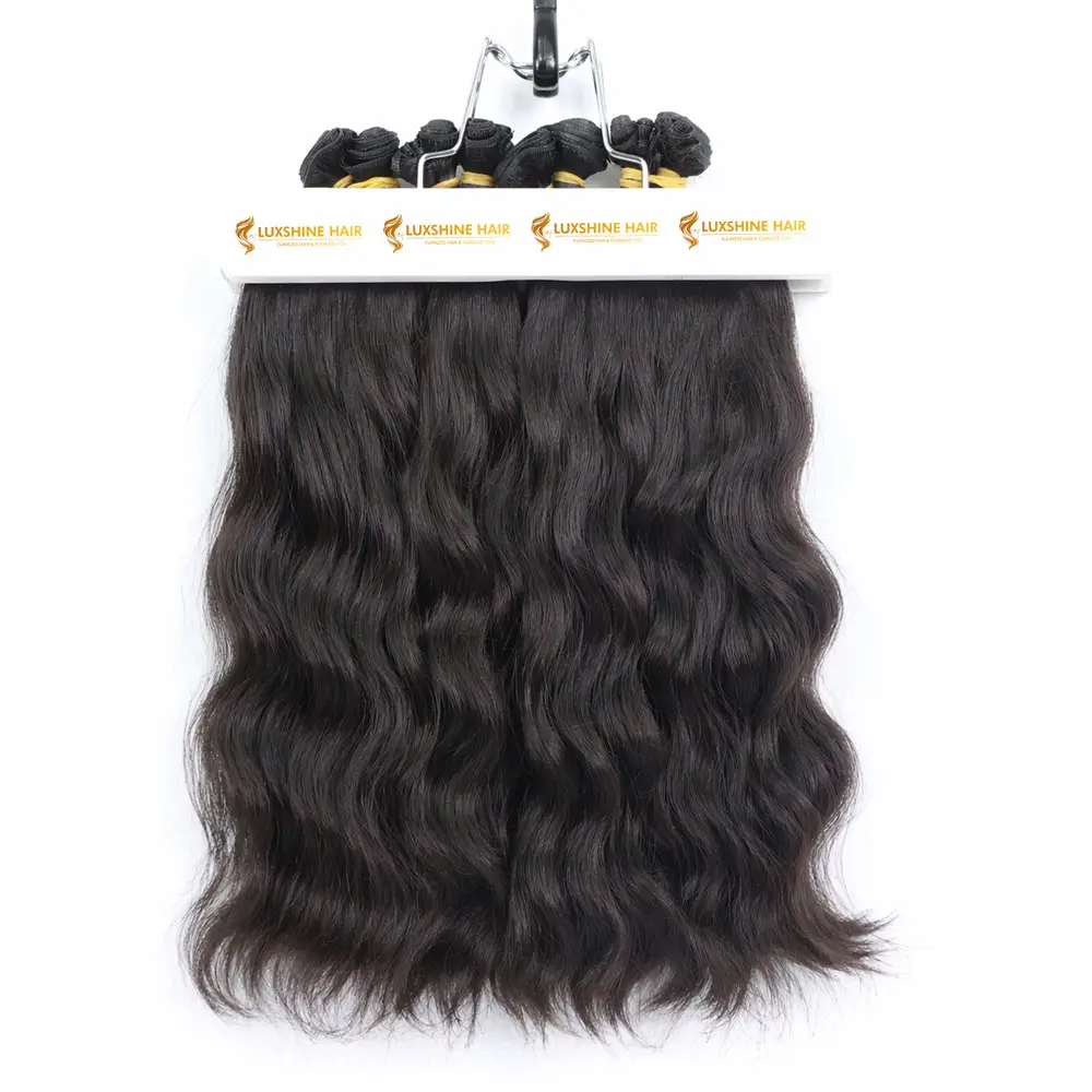 Genius Weft Hair Extensions Natural Wavy