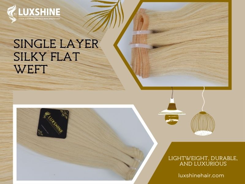 Single Layer Silky Flat Weft