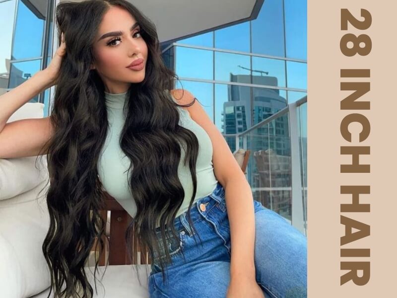 How Long Are 28 Inch Hair Extensions?