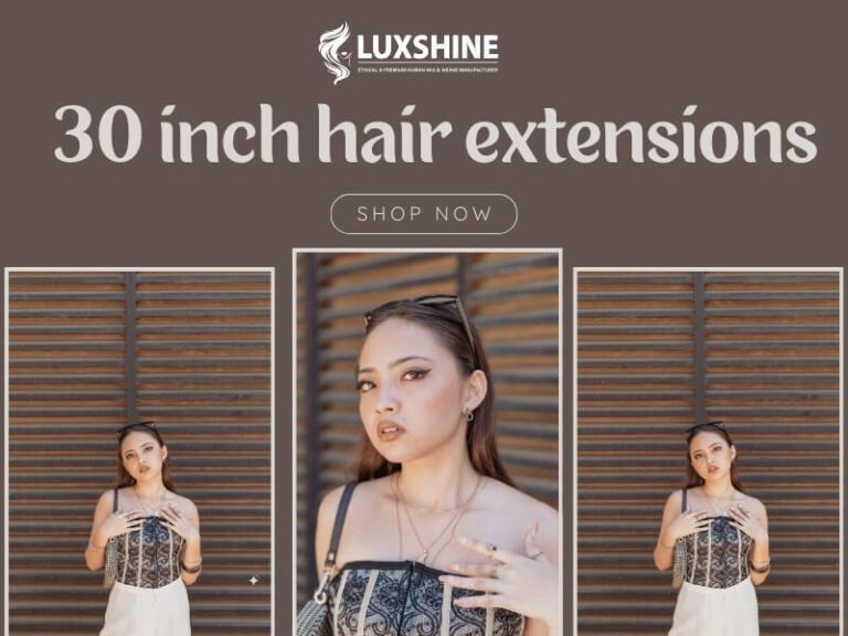 30 Inch Human Hair Extensions