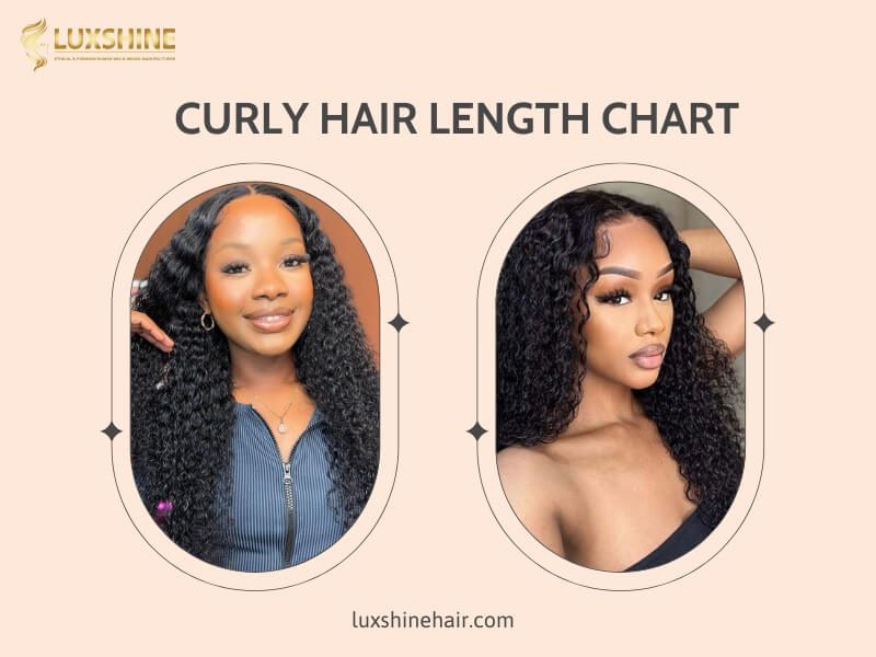 Curly Hair Length Chart