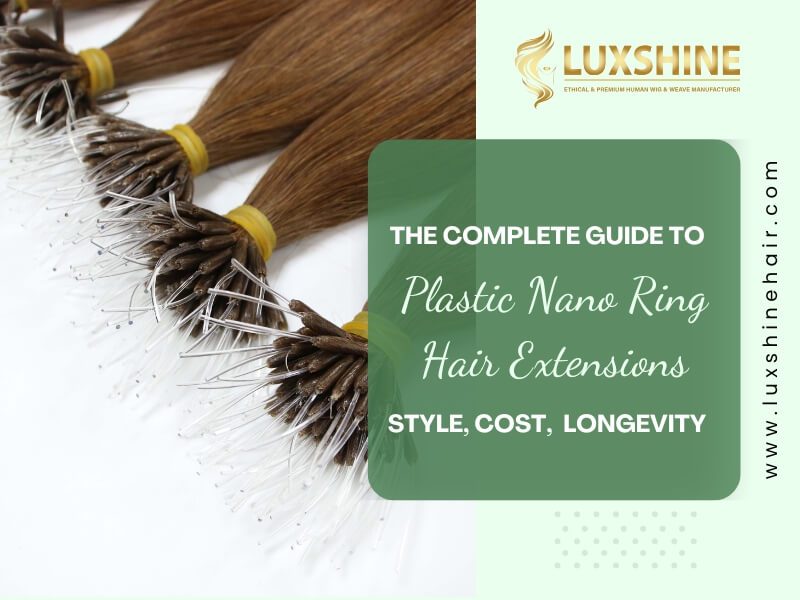 Plastic Nano Ring Hair Extensions