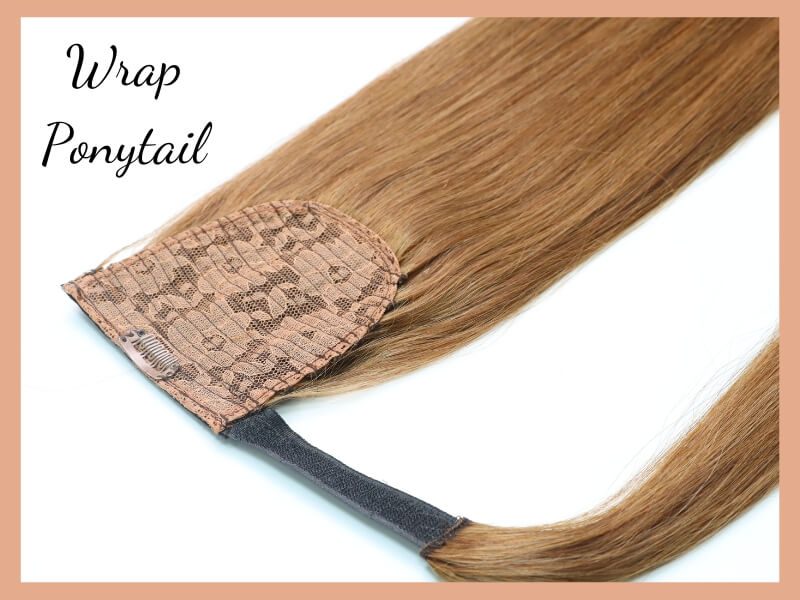 What are wrap ponytail hair extensions?