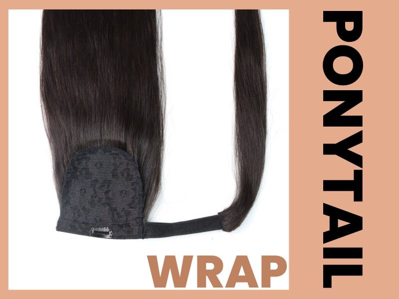 Wrap ponytail hair extensions offer affordability