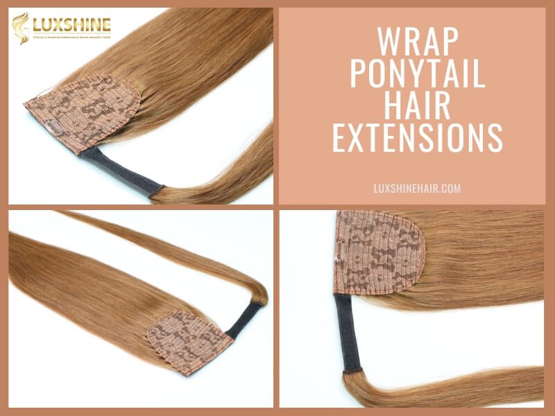 Wrap Ponytail Hair Extensions