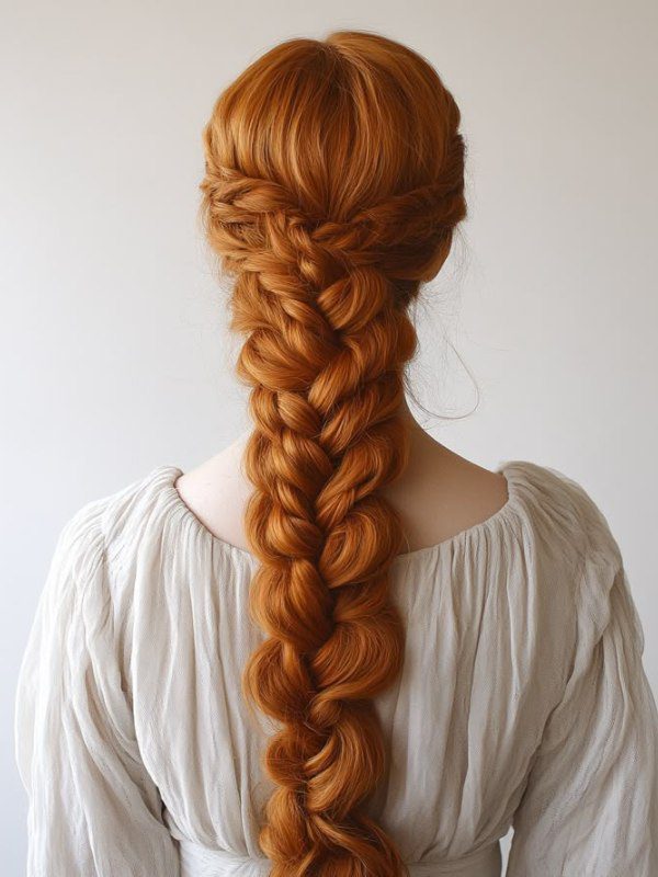 Fishtail braid offers a detailed, boho-chic 