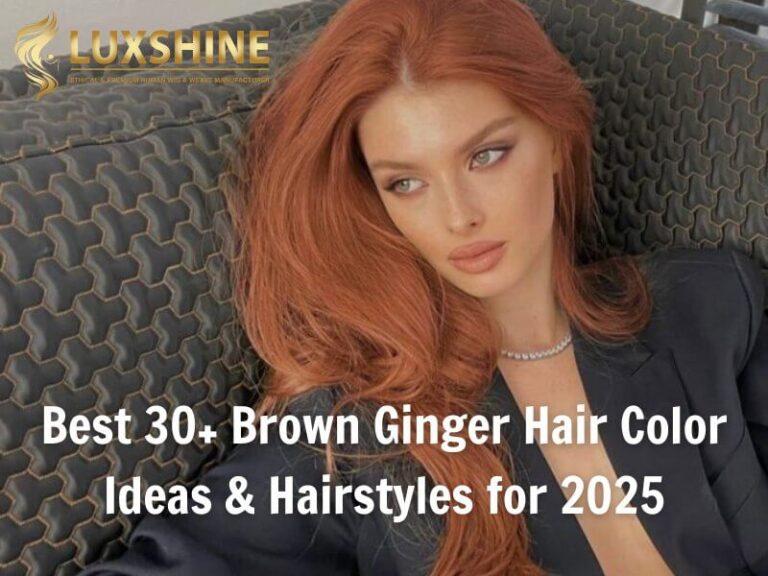 Brown Ginger Hair Color