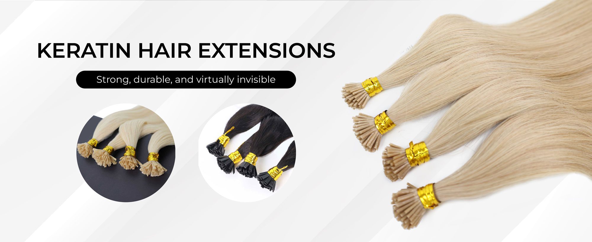 Keratin Hair Extensions - Tab