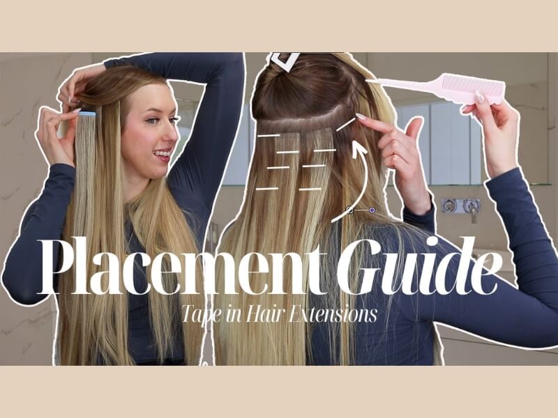 Frequent questions about normal tape in hair extensions