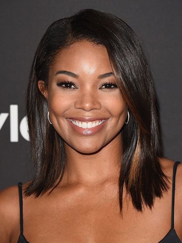 Black Girl Straight Hairstyles 9 - Luxshine Hair Tucked-behind-ear straight syle