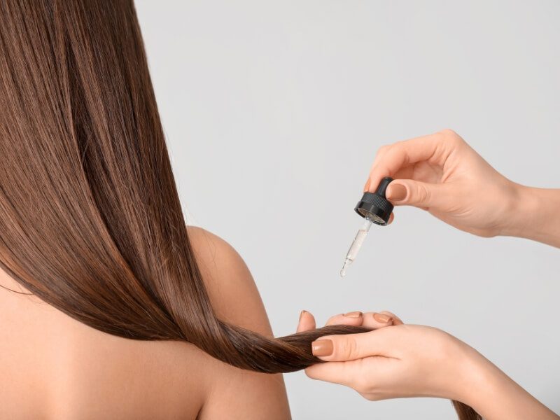 how to keep flat ironed hair straight 10 - Luxshine Hair Apply a lightweight anti-frizz serum or oil