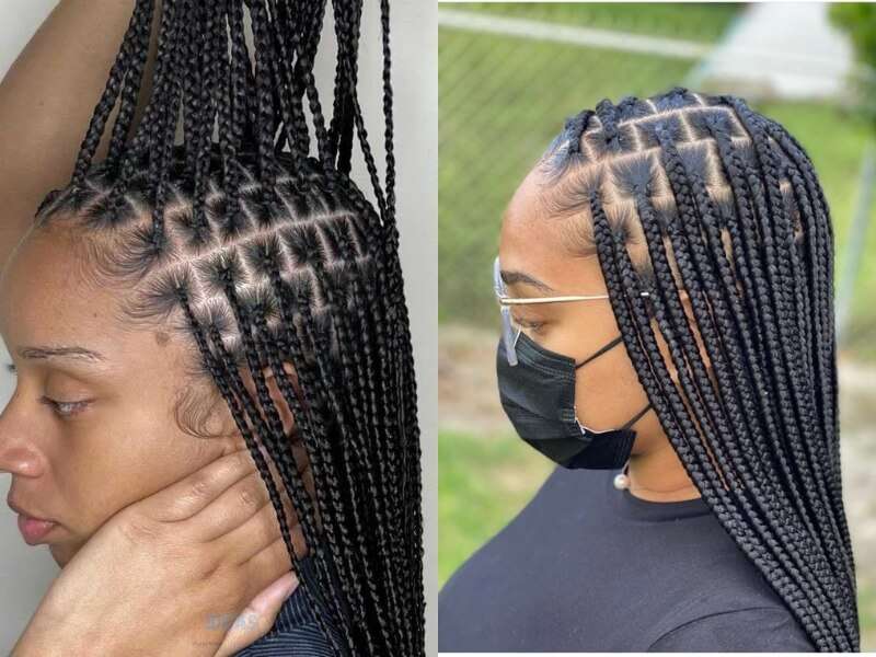 What Are Box Braids 8 - Luxshine Hair Small Box Braids
