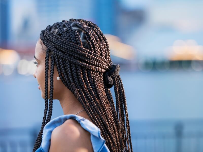 What Are Box Braids 9 - Luxshine Hair Care and maintaining all types of box braids