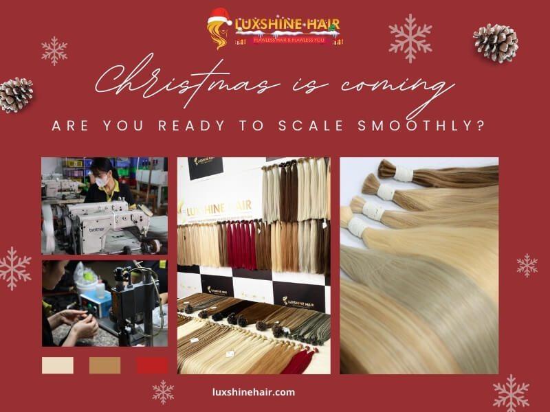 Secure Your Christmas Stock and Maximize Profits with Luxshine Hair