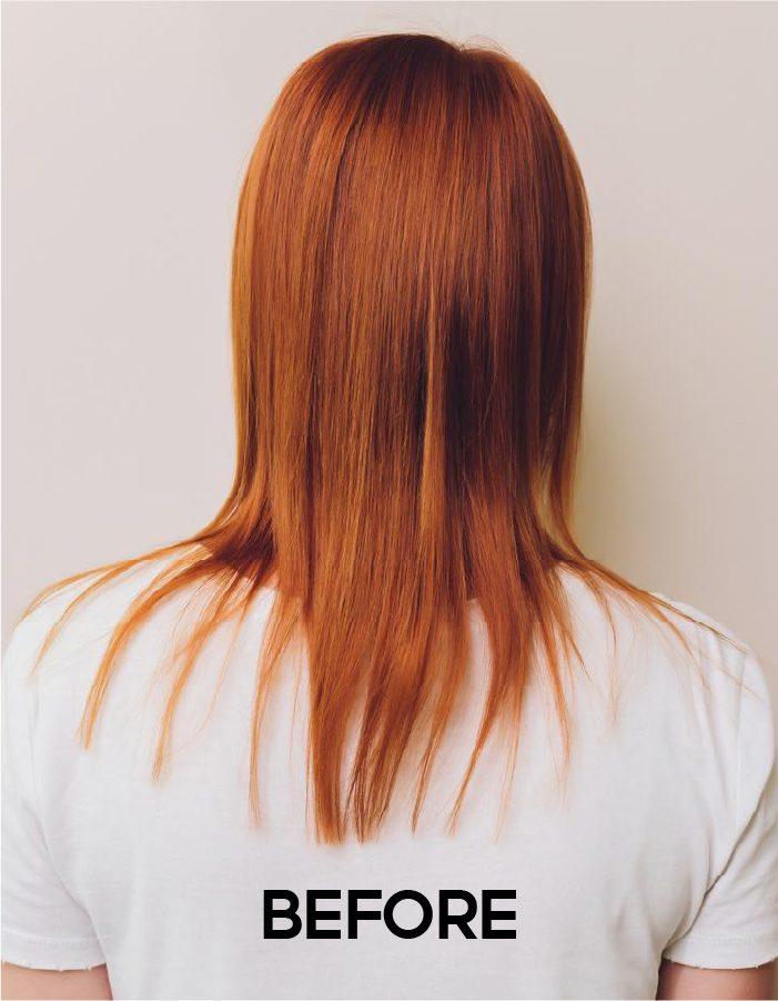 Before After Apply Luxshine's Hair extensions - 21-11-2025 (4)