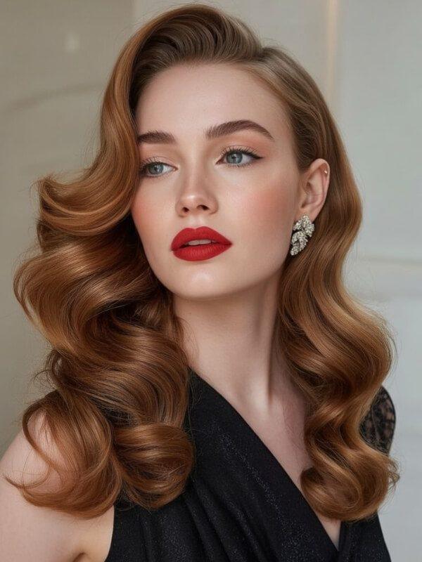 Wig Hair Styles 2025 18 - Luxshine Hair Side-Part Wig