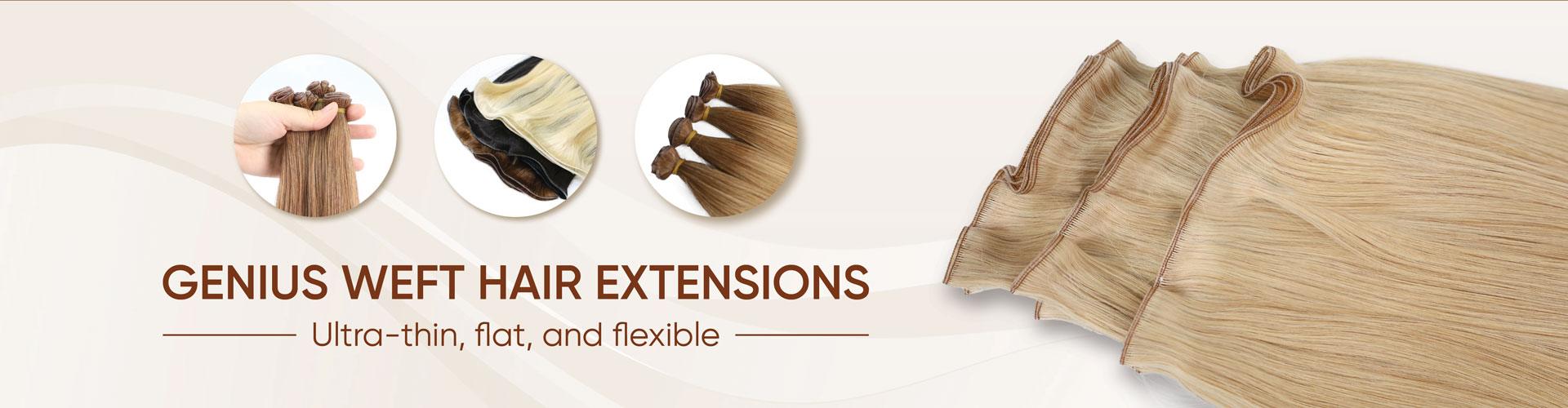 Genius Weft Hair Extensions Featured Banner